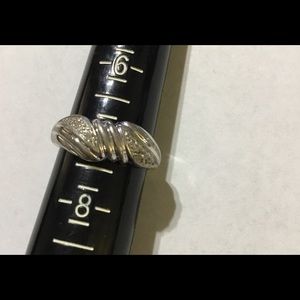 Vintage 80s sterling silver band sz 7 by HMI